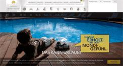 Desktop Screenshot of mondiholiday.de